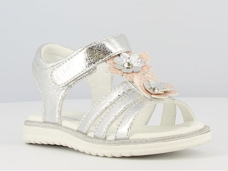 Picture of B146650 CLASSIC GIRLS  COMFORTABLE SANDALS PINK/GOLD/SILVER